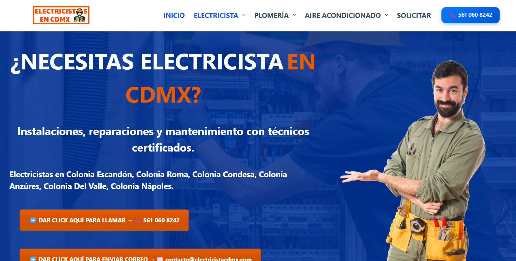 Electricista CDMX